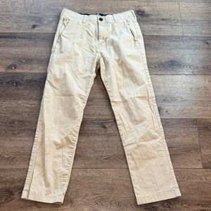 Hollister slim straight khaki pants 29x30